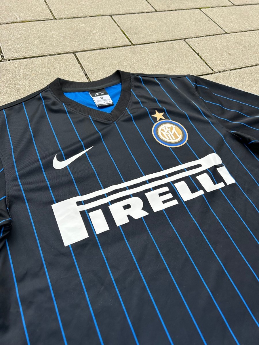 Inter Milan 2014/15 Original Home Shirt Size M - Shorty Football Shirts