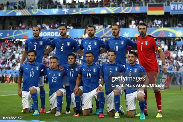 Italy 2016/17 Original Home Shirt 13 - 14YRS Kids - Shorty Football Shirts