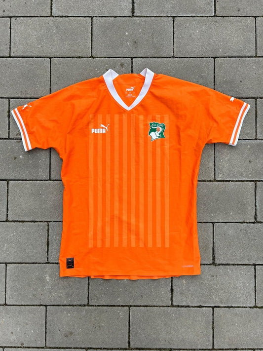 Ivory Coast 2022/23 Original Home Shirt Size M - Shorty Football Shirts