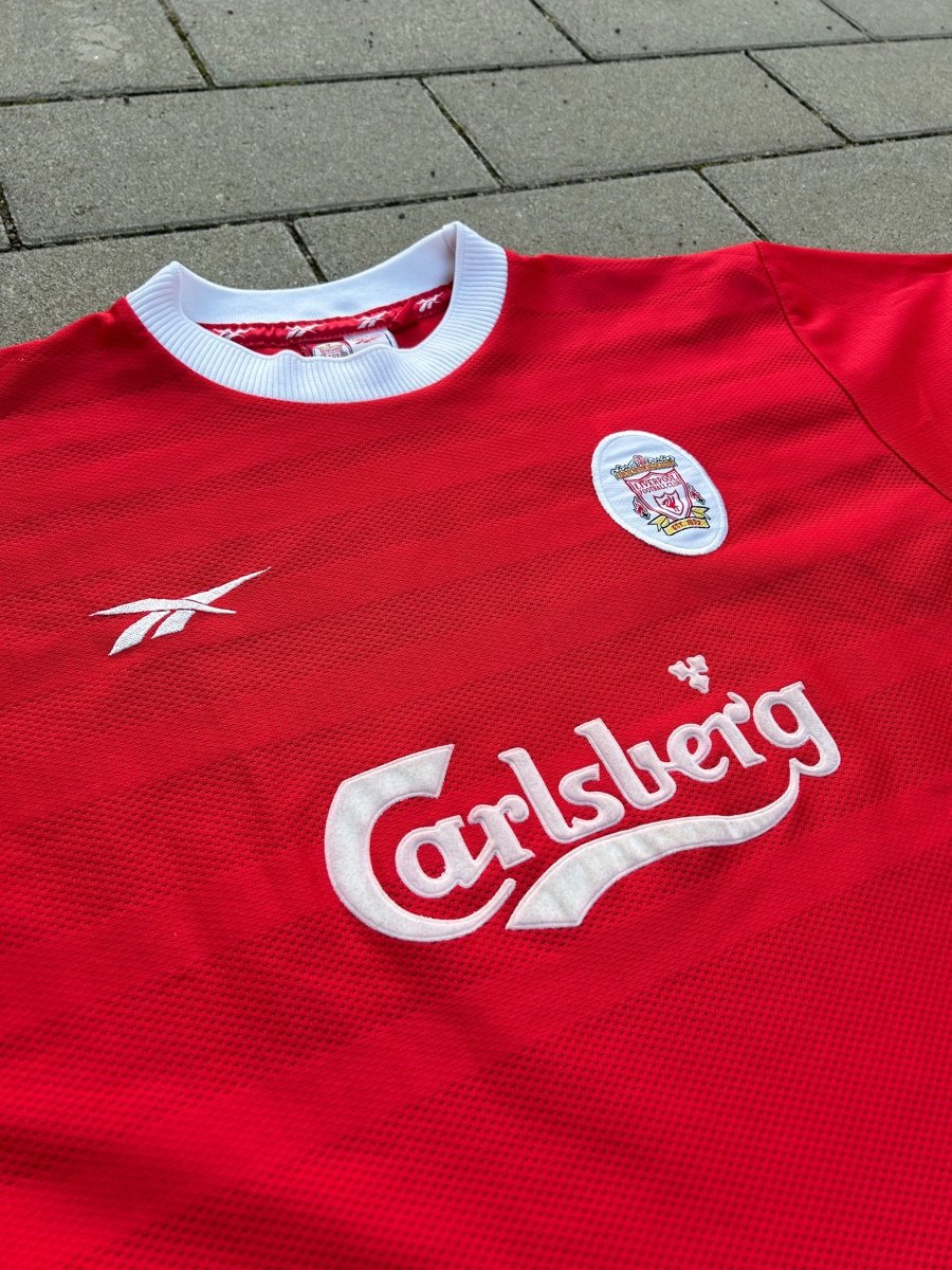 Liverpool 1998/00 Original Home Shirt Size L - Shorty Football Shirts