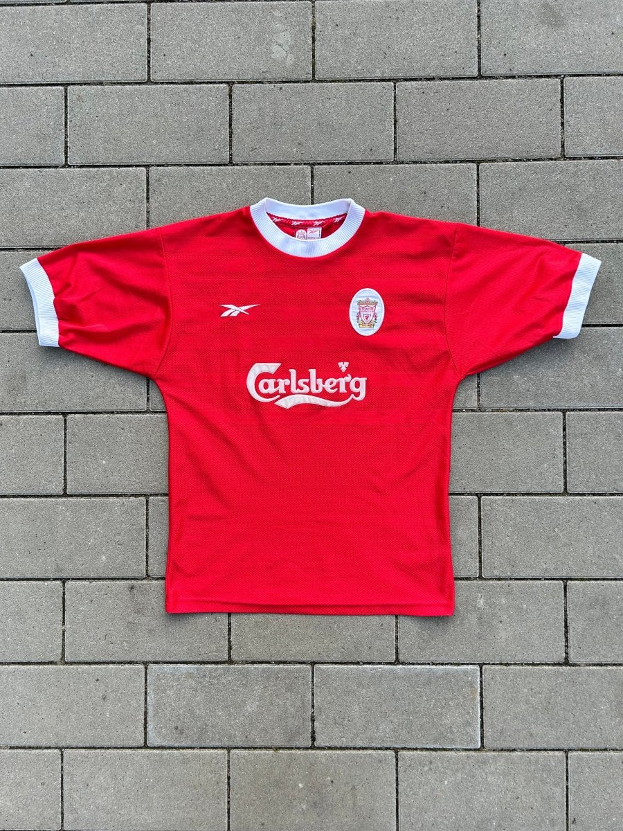 Liverpool 1998/00 Original Home Shirt Size L - Shorty Football Shirts
