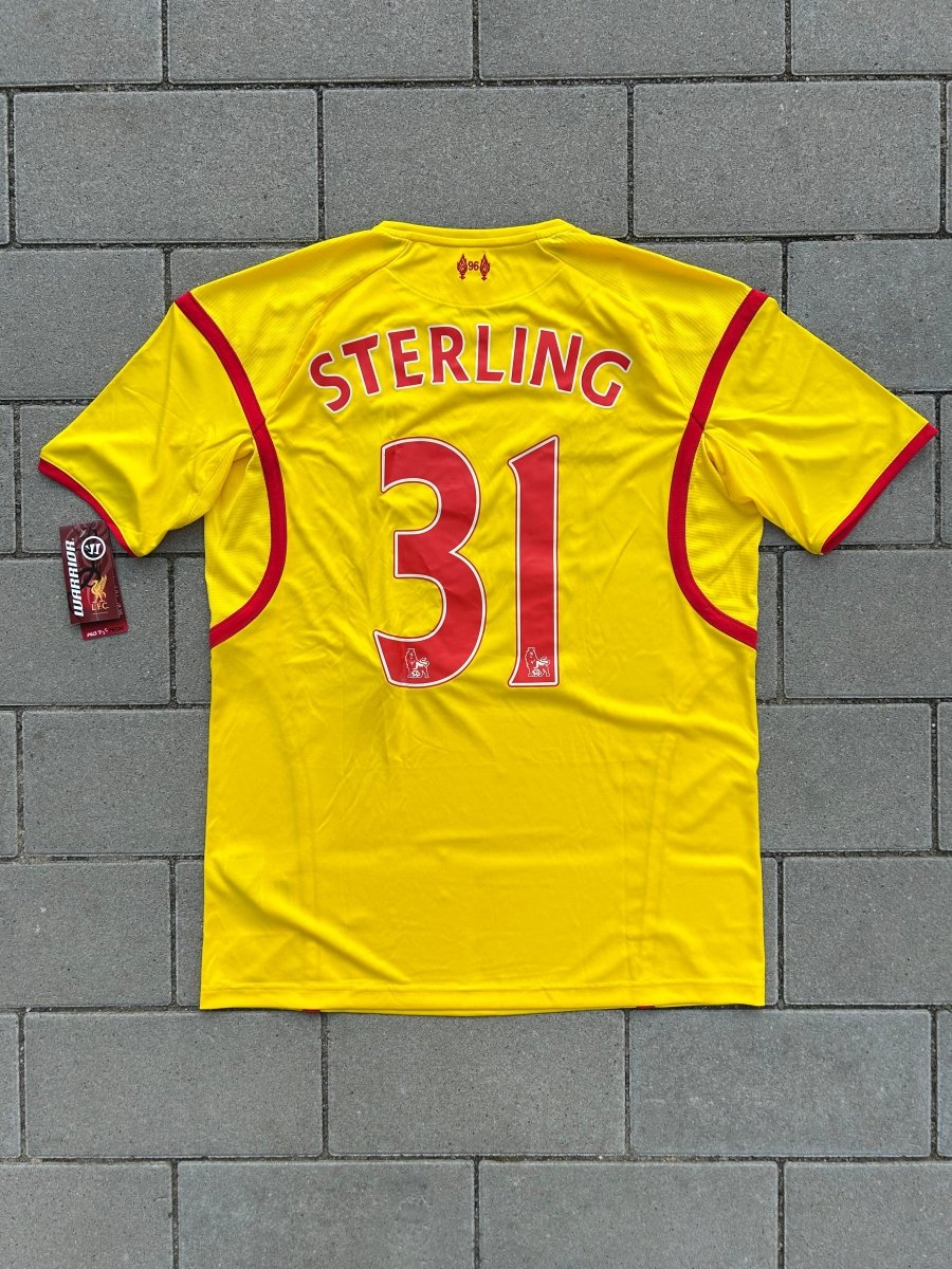 Liverpool 2014/15 Original Away Shirt Sterling 31 Size L - Shorty Football Shirts