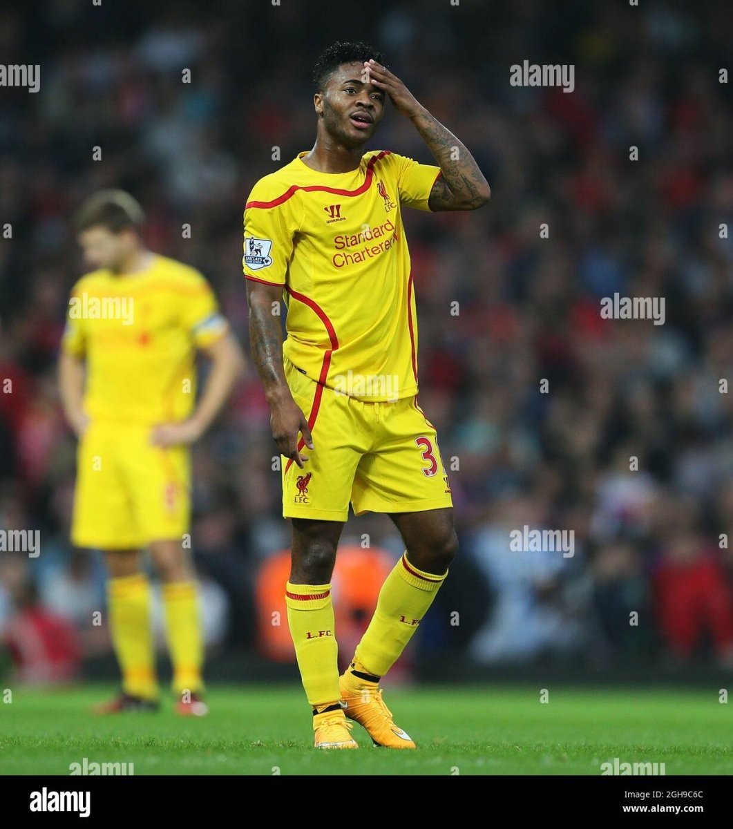 Liverpool 2014/15 Original Away Shirt Sterling 31 Size L - Shorty Football Shirts