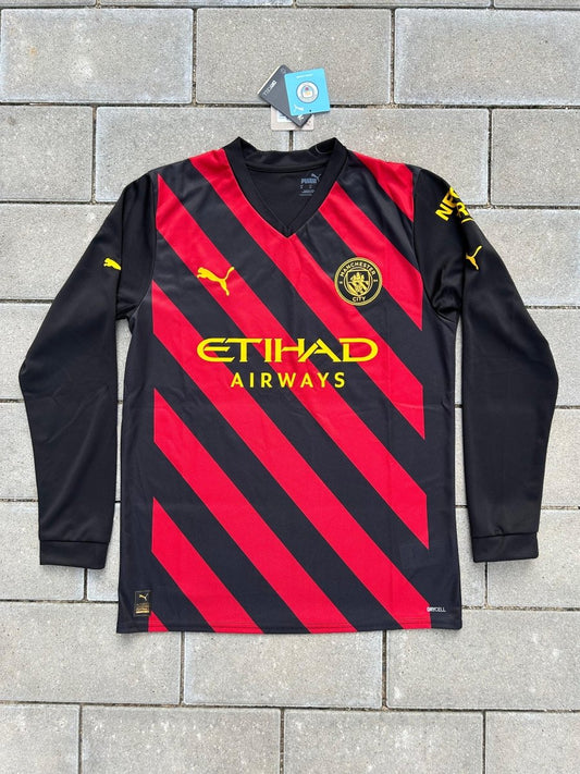 Manchester City 2022/23 Authentic Away Shirt Size M - Shorty Football Shirts