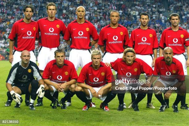 Manchester United 2002/04 Original Home Shirt Size M - Shorty Football Shirts