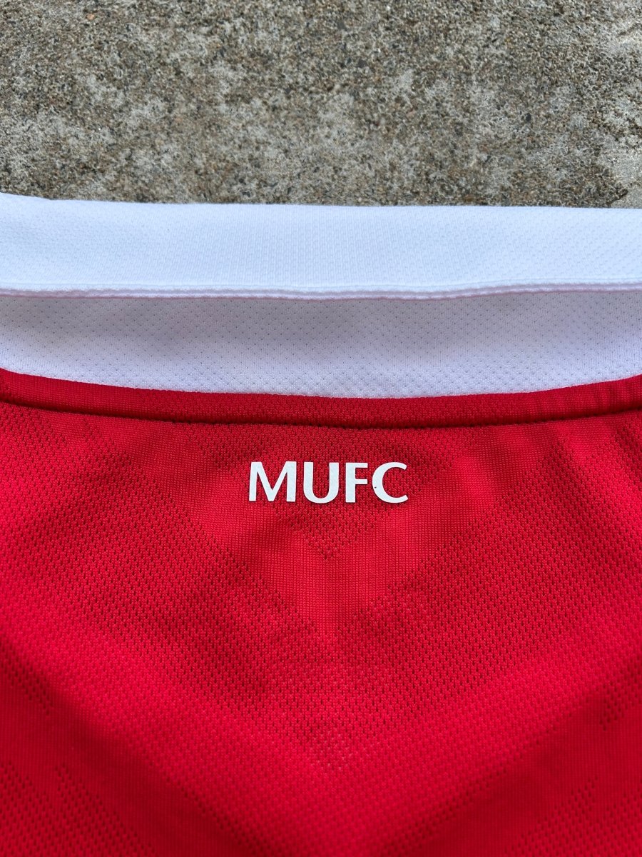 Manchester United 2010/11 Original Player Issue Home Shirt Size L - Shorty Football Shirts