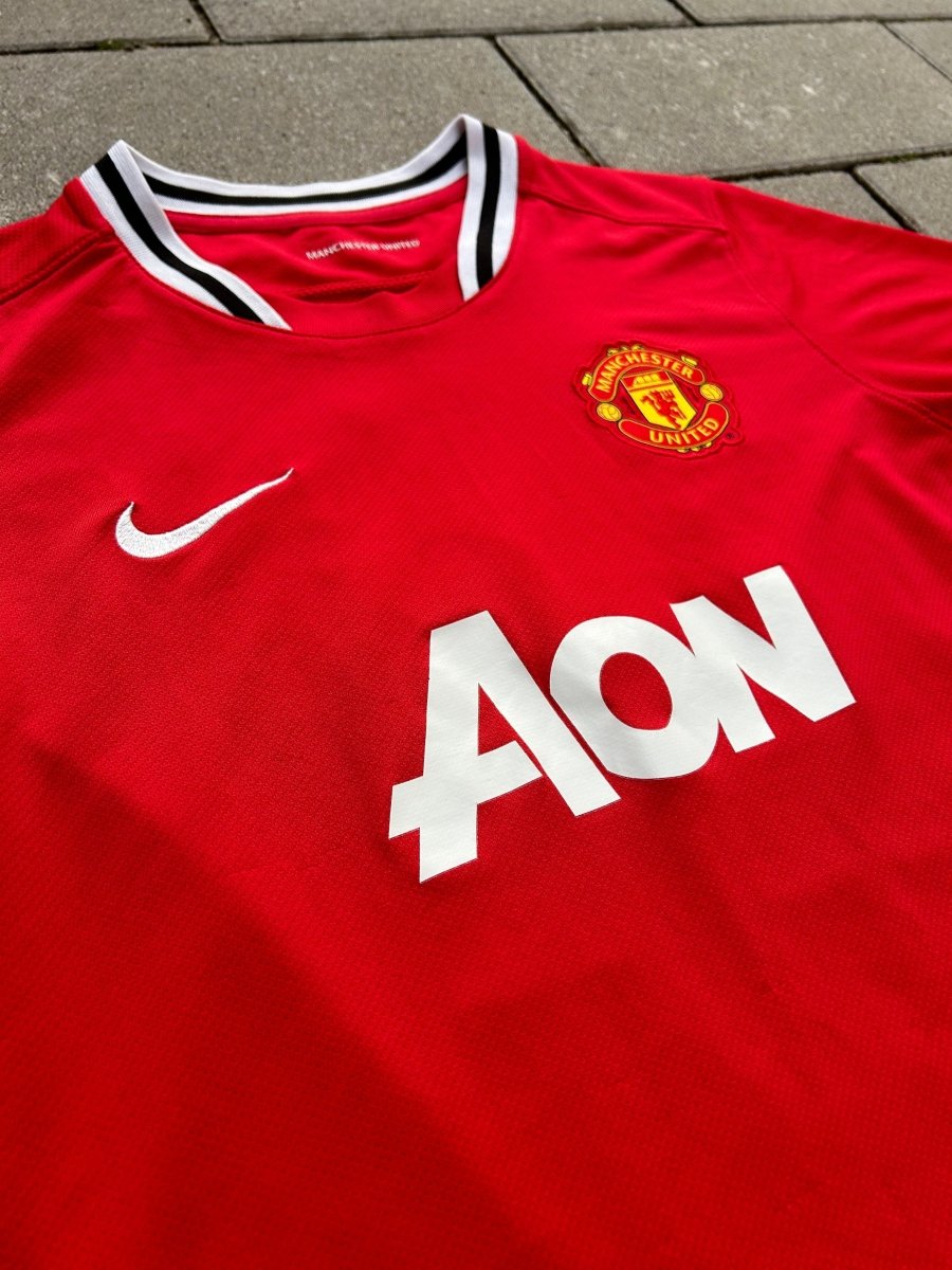 Manchester United 2011/12 Original Home Shirt Rooney 10 Kids - Shorty Football Shirts