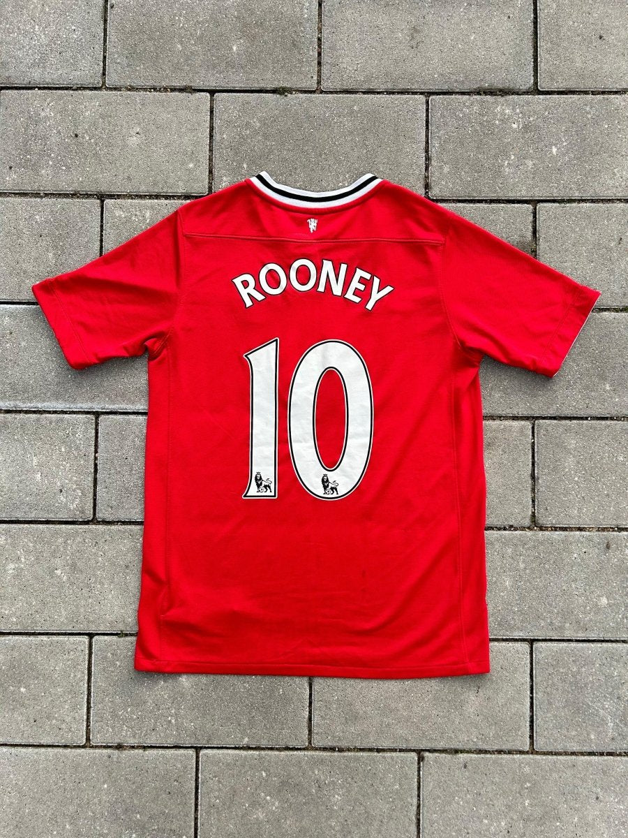 Manchester United 2011/12 Original Home Shirt Rooney 10 Kids - Shorty Football Shirts