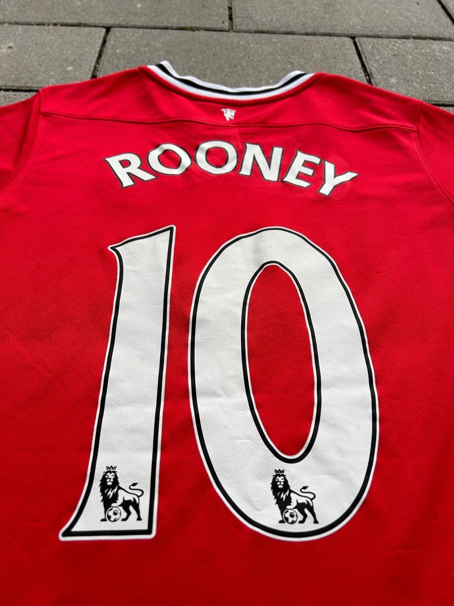 Manchester United 2011/12 Original Home Shirt Rooney 10 Kids - Shorty Football Shirts