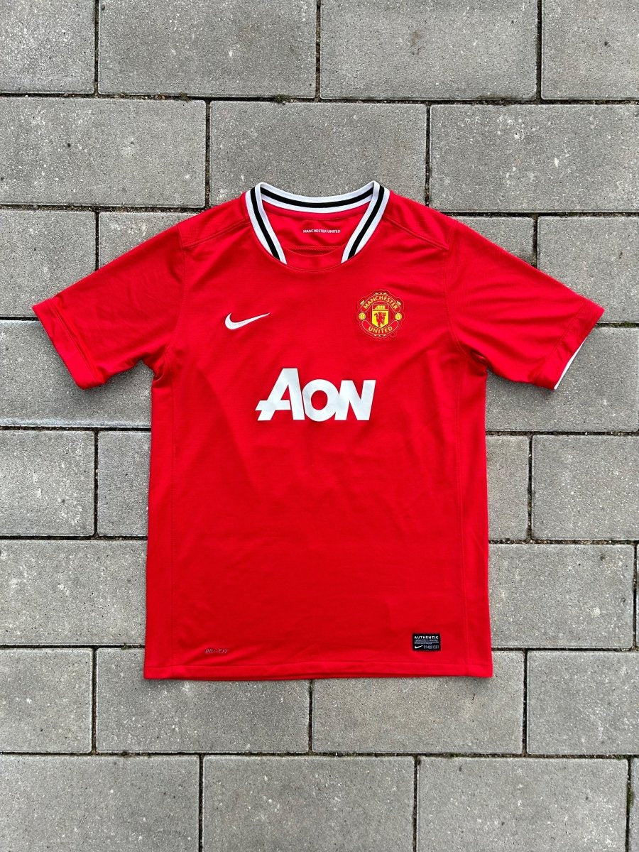 Manchester United 2011/12 Original Home Shirt Rooney 10 Kids - Shorty Football Shirts