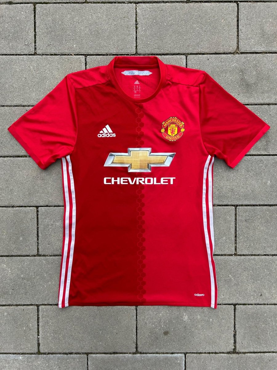 Manchester United 2016/17 Original Home Shirt Size M - Shorty Football Shirts