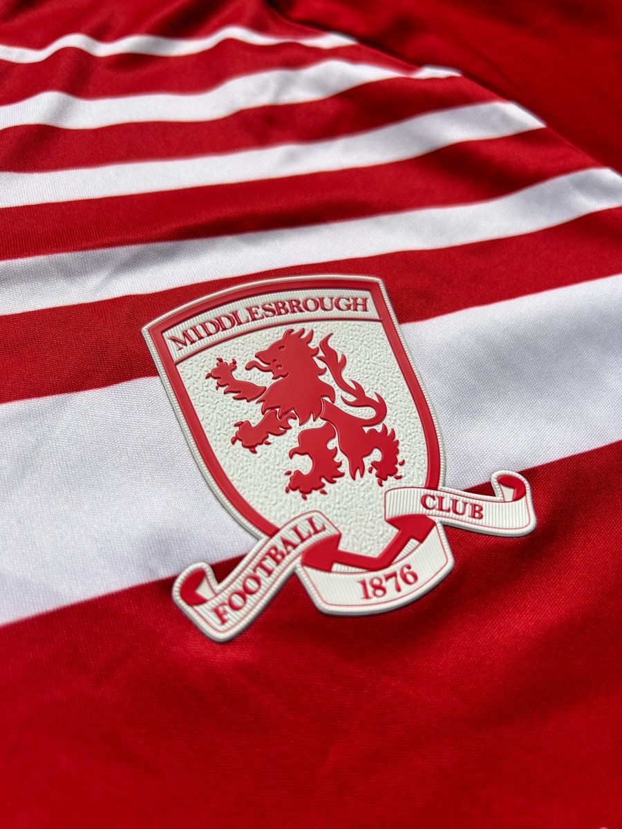 Middlesbrough 2019/20 Authentic Home Shirt Size M - Shorty Football Shirts