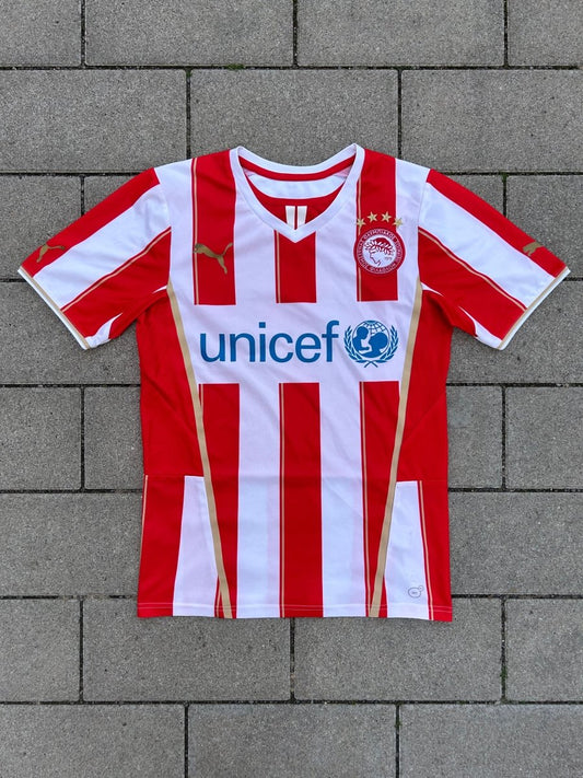 Olympiakos 2013/14 Original Home Shirt Mitroglou #7 Size S - Shorty Football Shirts