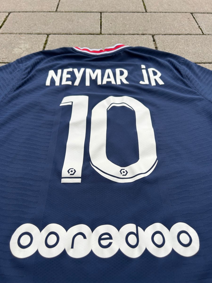 PSG 2021/22 Original Home Shirt Neymar Jr 10 Size L - Shorty Football Shirts