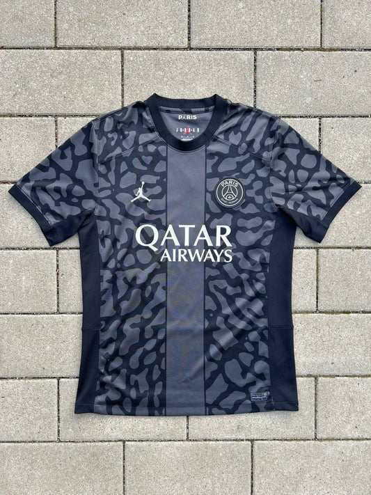 PSG 2023/24 Original Third Shirt Mbappé 7 Size M - Shorty Football Shirts