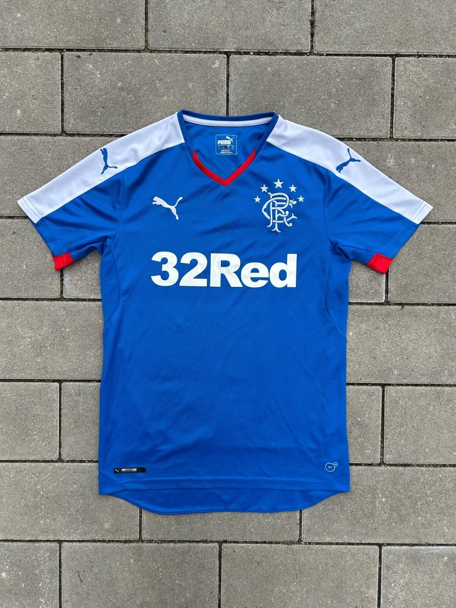 Rangers 2015/16 Original Home Shirt Size S - Shorty Football Shirts