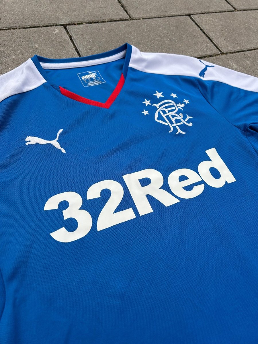 Rangers 2015/16 Original Home Shirt Size S - Shorty Football Shirts