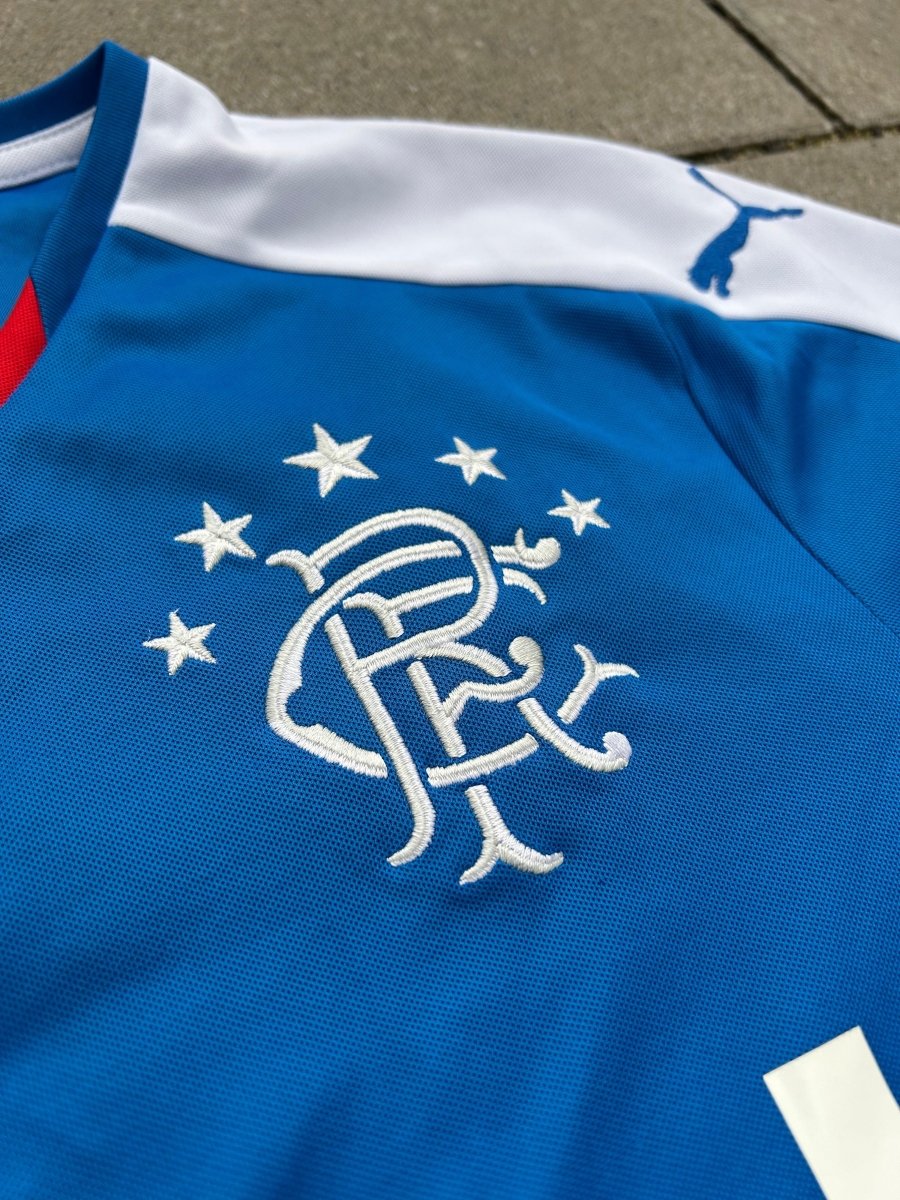 Rangers 2015/16 Original Home Shirt Size S - Shorty Football Shirts