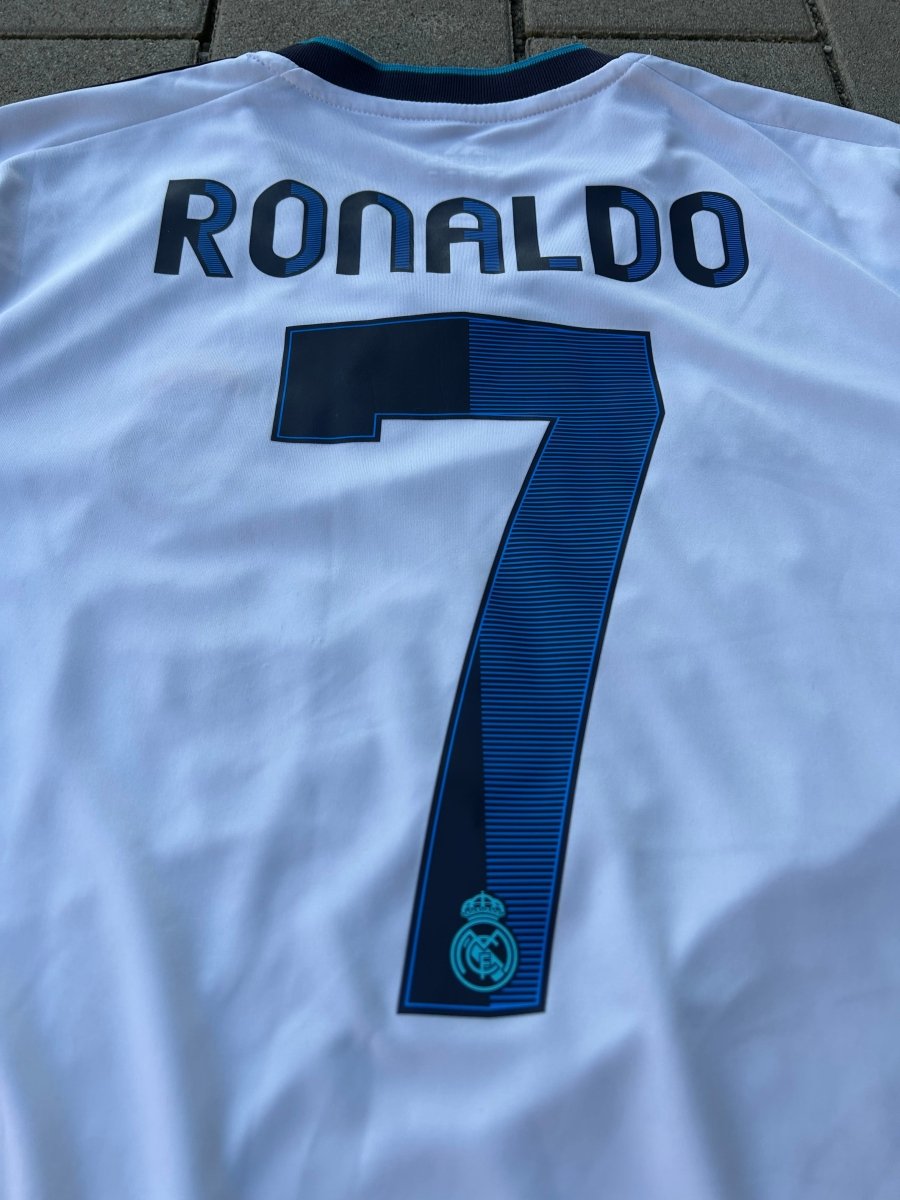 Real Madrid 2012/13 Original Home Shirt Ronaldo 7 Size M - Shorty Football Shirts