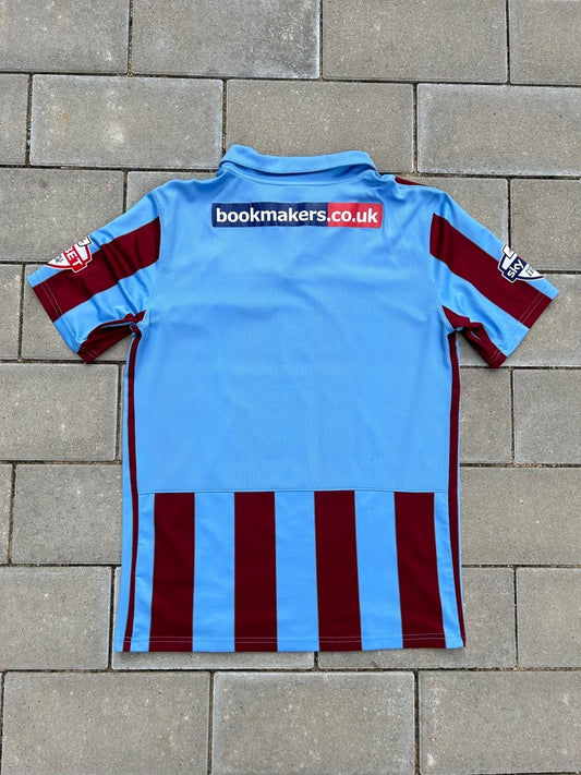 Scunthorpe United 2013/14 Authentic Home Shirt Size M - Shorty Football Shirts
