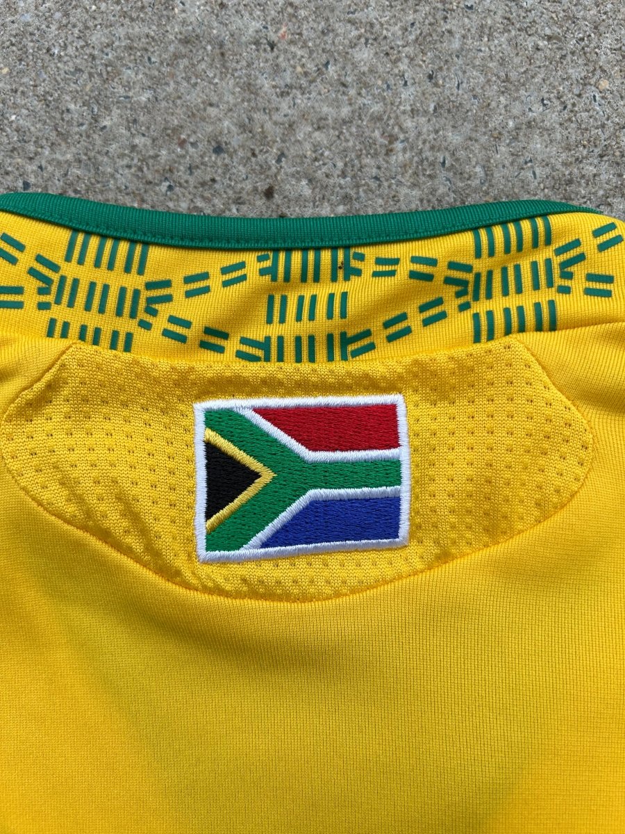South Africa 2009/11 Original Home Shirt 15 - 16YRS Kids - Shorty Football Shirts