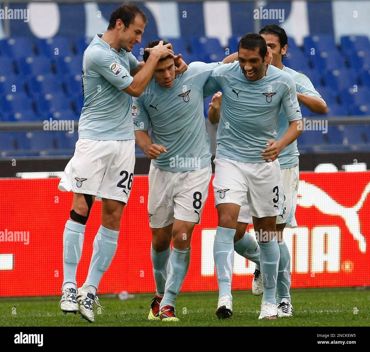 SS Lazio 2010/11 Original Home Shirt Size S - Shorty Football Shirts