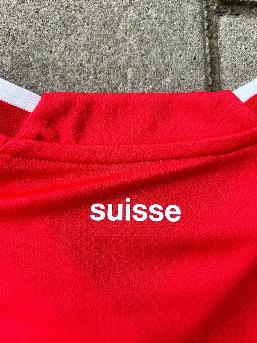 Switzerland 2022/23 Authentic Home Shirt Size M - Shorty Football Shirts