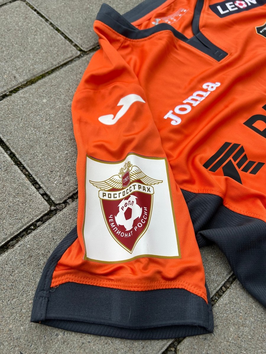 Ural Yekaterinburg 2017/18 Match Worn Original Home Shirt Emeljanov 92 Size M - Shorty Football Shirts