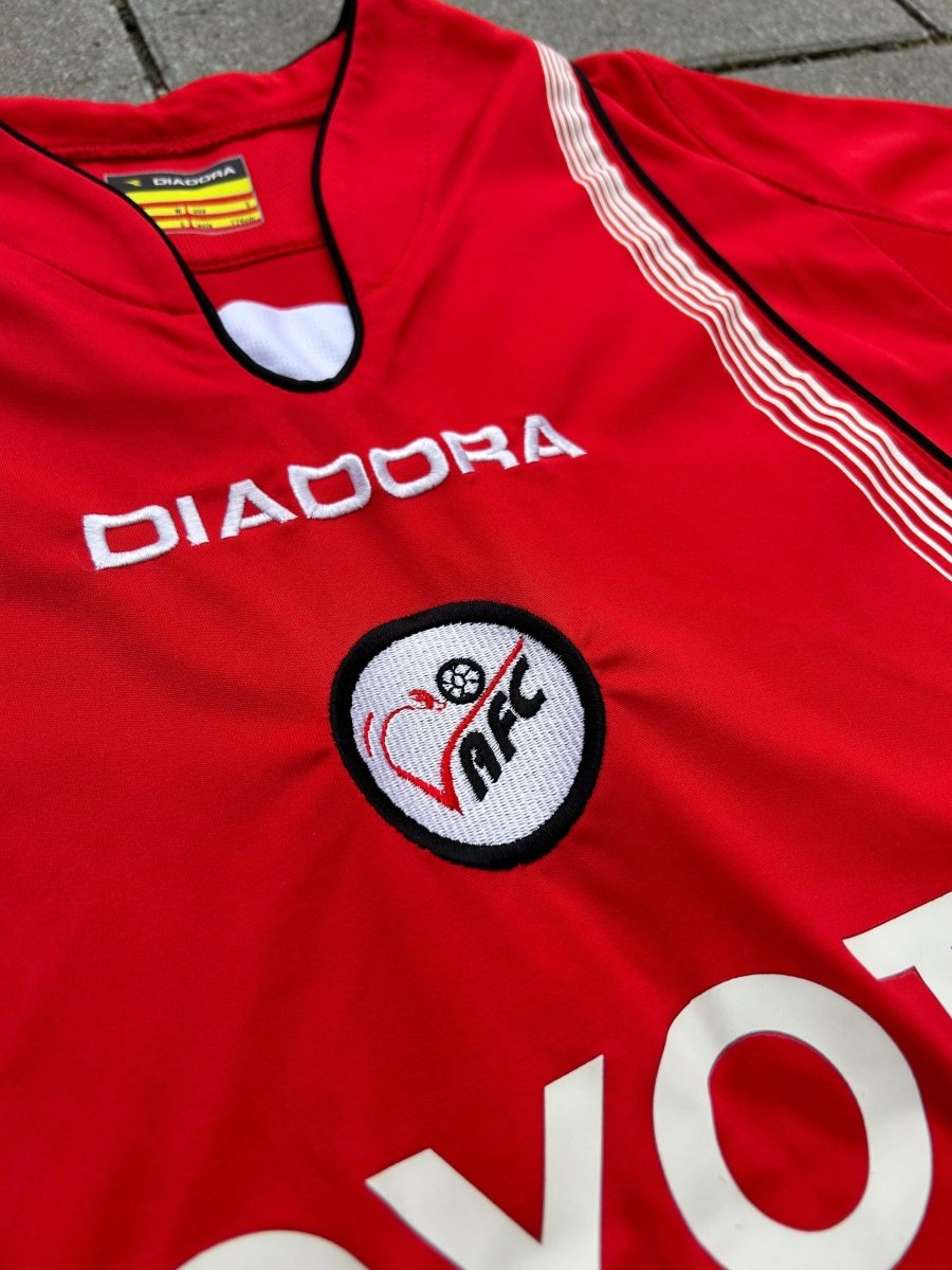 Valenciennes 2007/08 Original Home Shirt Size S - Shorty Football Shirts