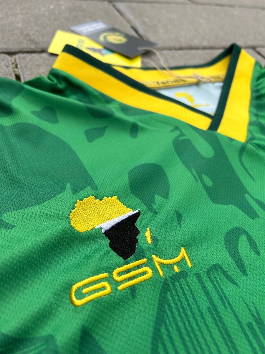 Young Africans SC 2021/22 Original Player Issue Home Shirt Size L - Shorty Football Shirts