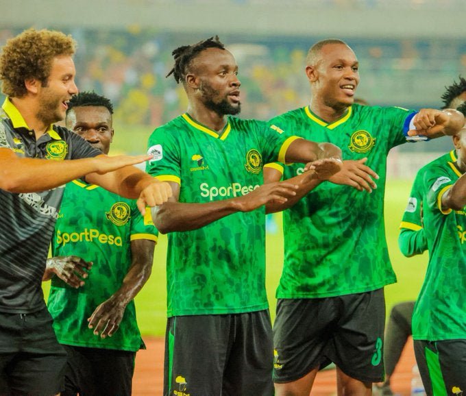 Young Africans SC 2021/22 Original Player Issue Home Shirt Size L - Shorty Football Shirts