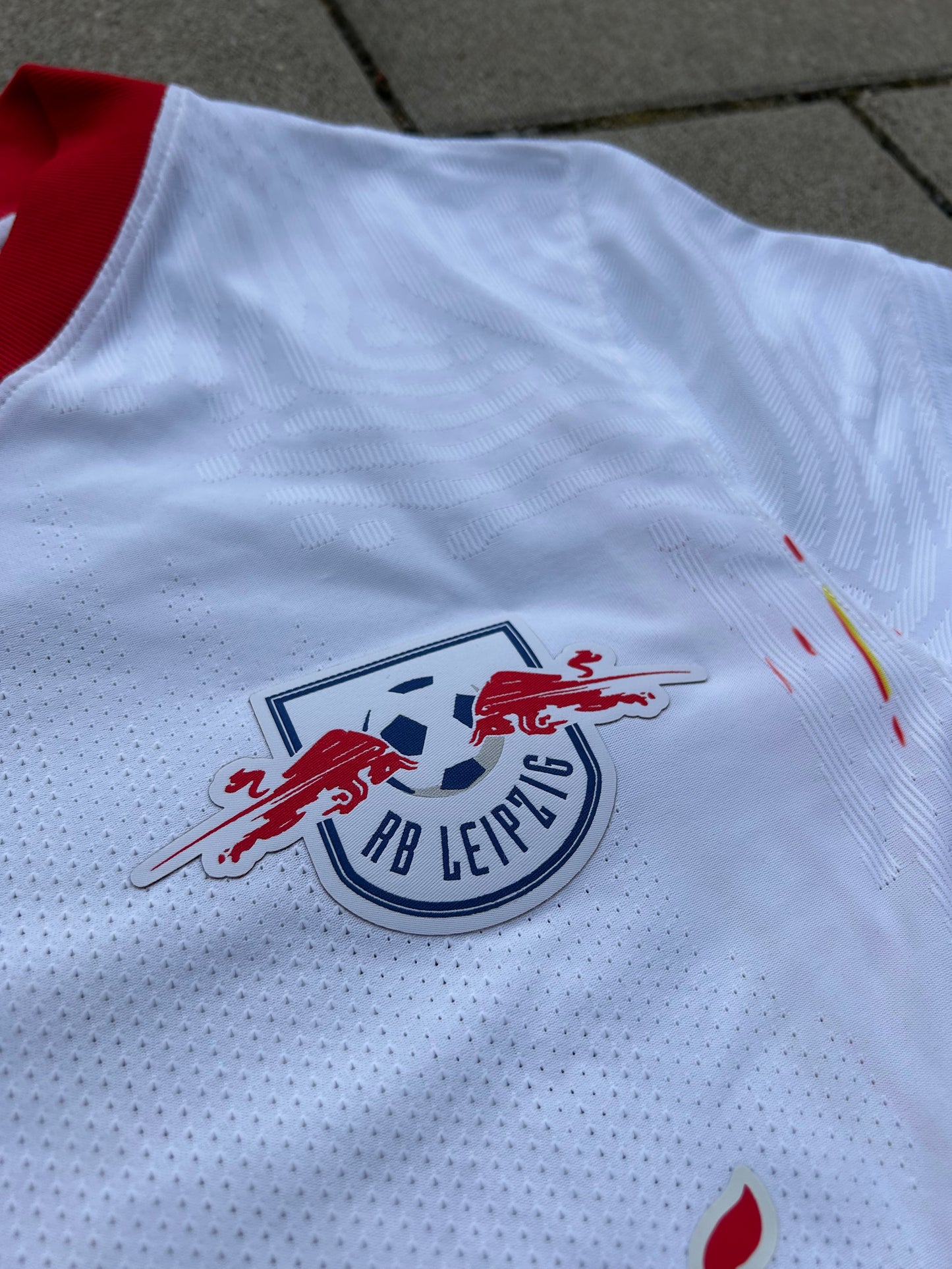 RB Leipzig 2020/21 Original Spieler Ausgabe Home Shirt Größe S