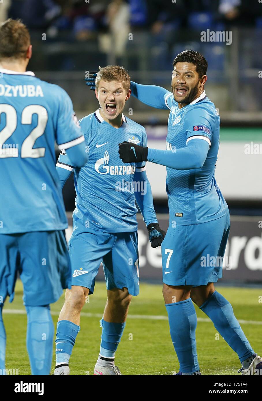 Zenit St. Petersburg 2015/16 Original Spieler Ausgabe Home Shirt L/S Größe M