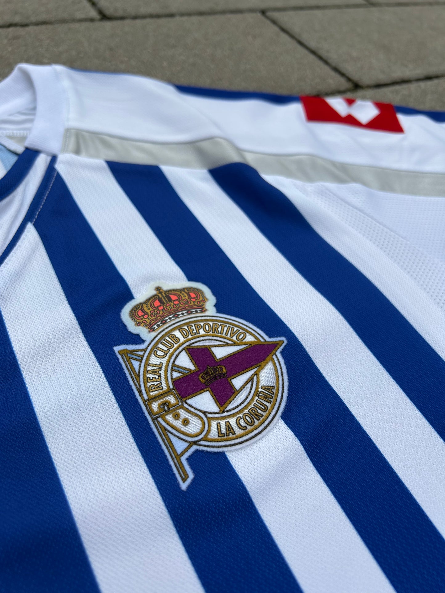 Deportivo La Coruña 2010/11 Original Home Shirt L/S Size M