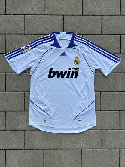 Real Madrid 2007/08 Original Heimtrikot Raúl #7 Größe M