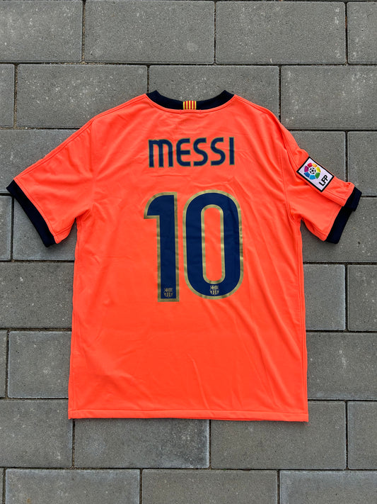 Barcelona 2009/10 Authentic Away Shirt Messi #10 Size M