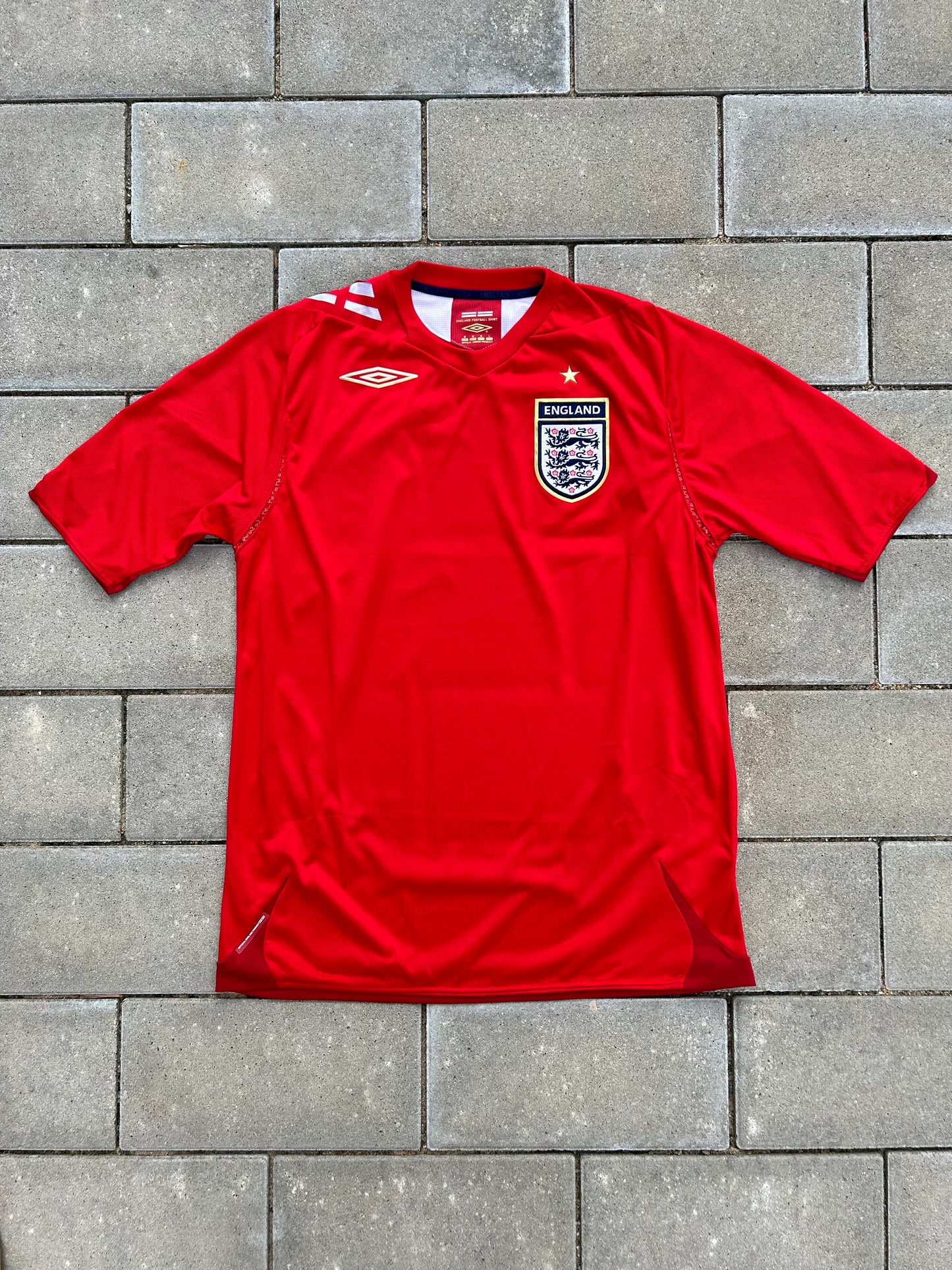 England 2006/08 Authentic Away Shirt Size M