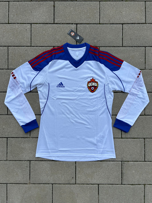 CSKA Moskau 2013/14 Original Spieler Ausgabe Away Shirt L/S Größe 8