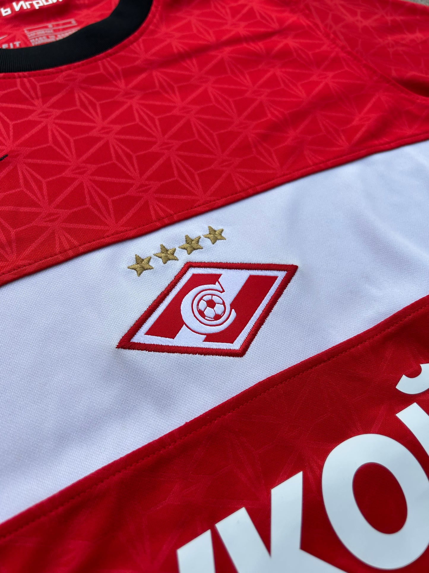 Spartak Moskau 2020/21 Original Auswärtstrikot Größe L Kinder