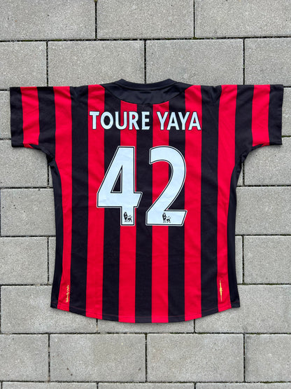 Manchester City 2011/12 Original Auswärtstrikot Yaya Touré #42 Größe L