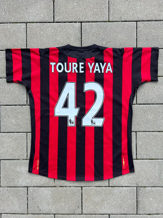 Manchester City 2011/12 Original Auswärtstrikot Yaya Touré #42 Größe L