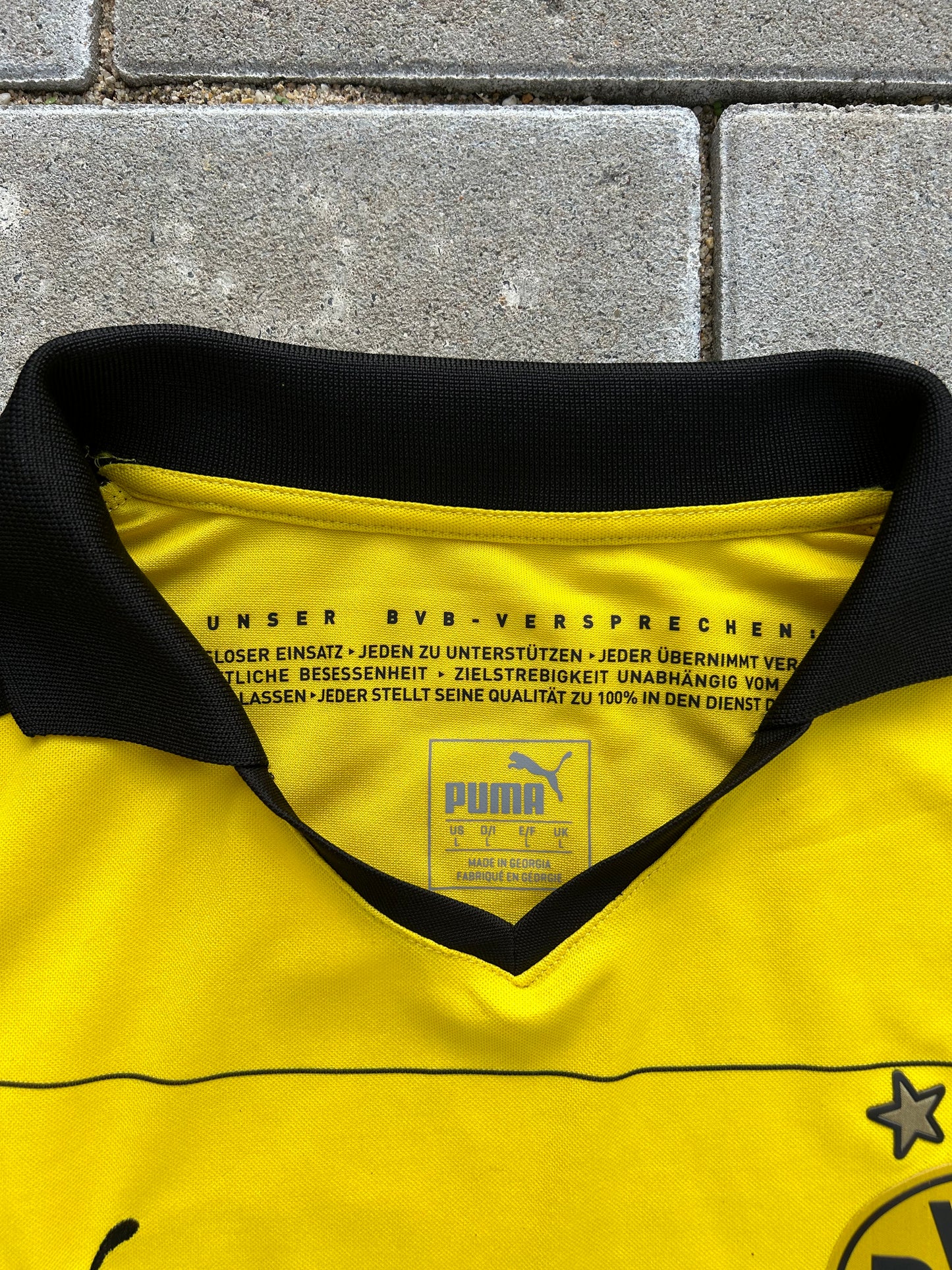 Borussia Dortmund 2015/16 Authentic Home Shirt Reus #11 Size L