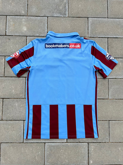 Scunthorpe United 2013/14 Authentic Home Shirt Size M