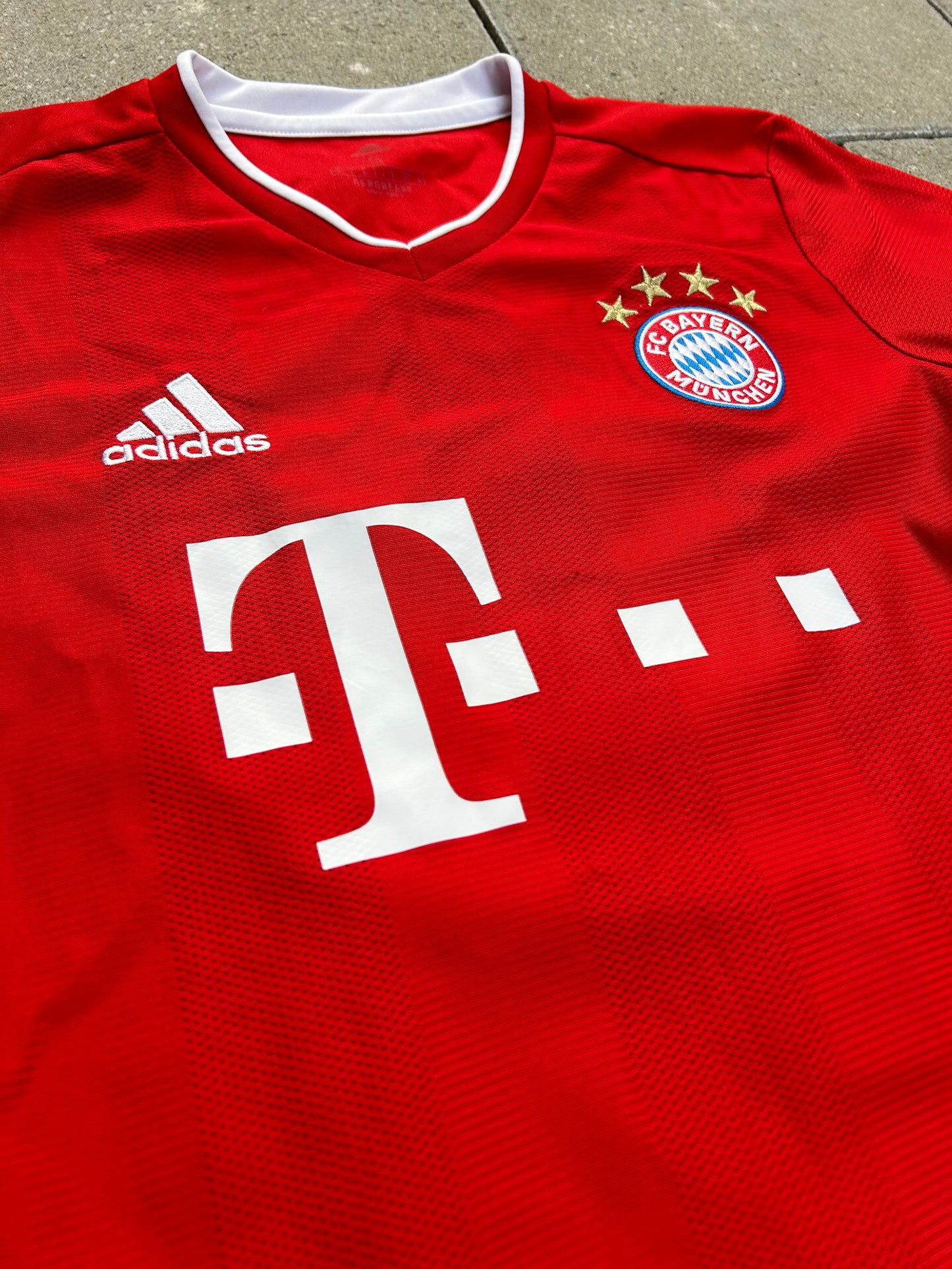 Bayern München 2020/21 Authentic Home Shirt Lewandowski #9 Size S