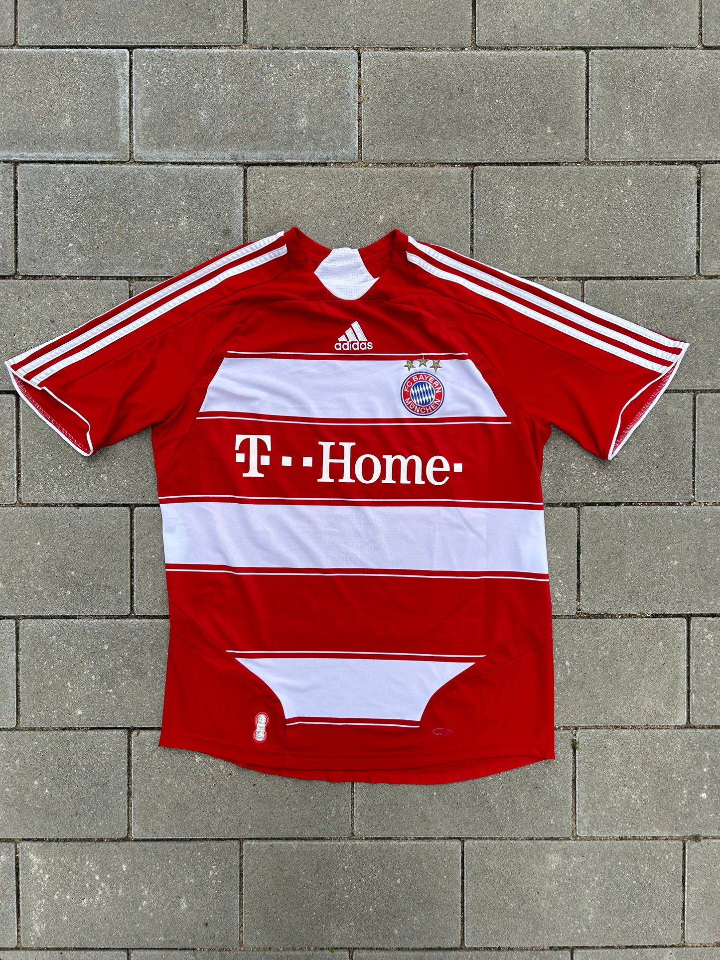 Bayern München 2007/08 Original Home Shirt Lucio #3 Size M