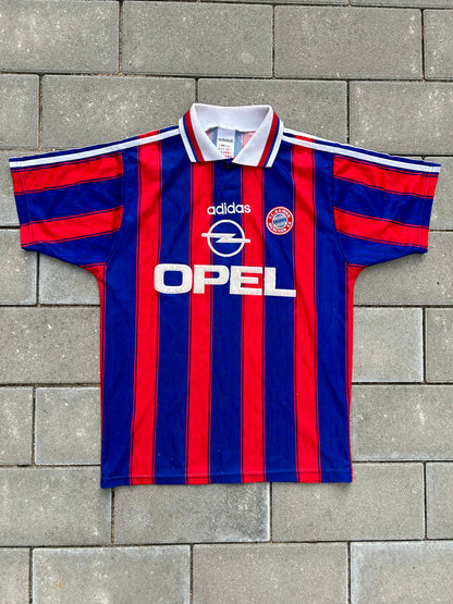 Bayern München 1995/97 Authentic Home Shirt Klinsmann #18 Size XS