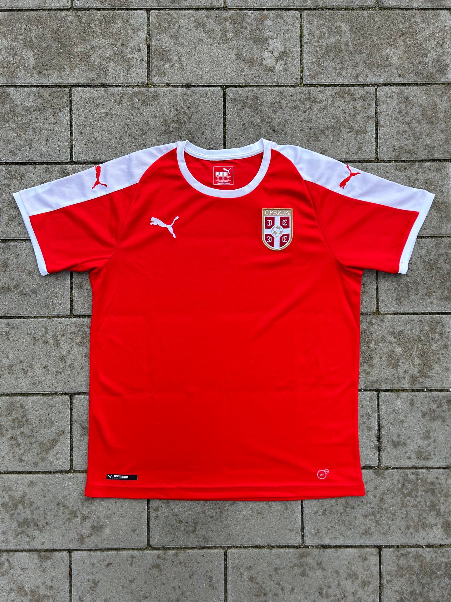 Serbia 2018/20 Original Home Shirt Size M