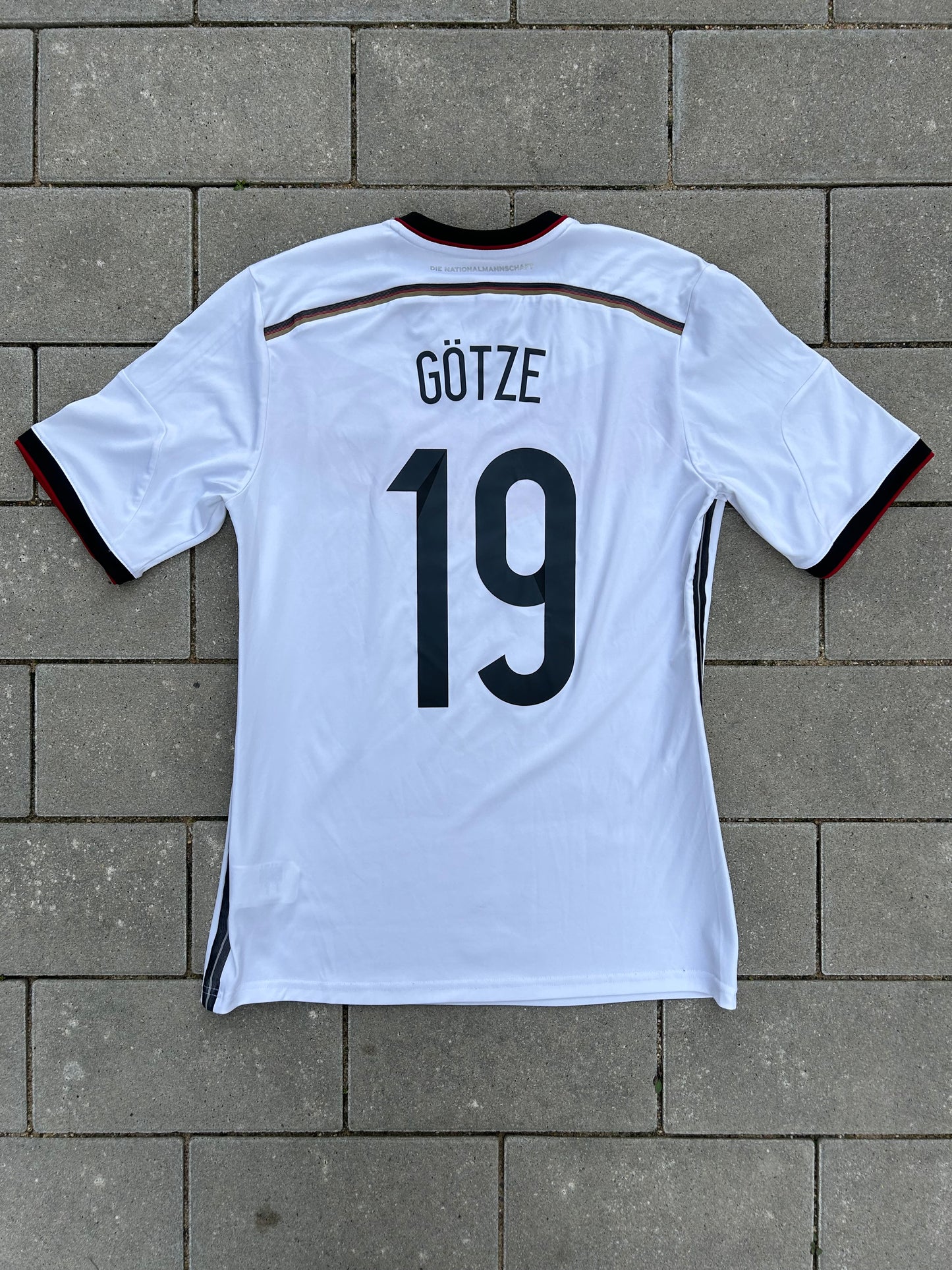 Germany 2014/15 Original Home Shirt Götze #19 Size M