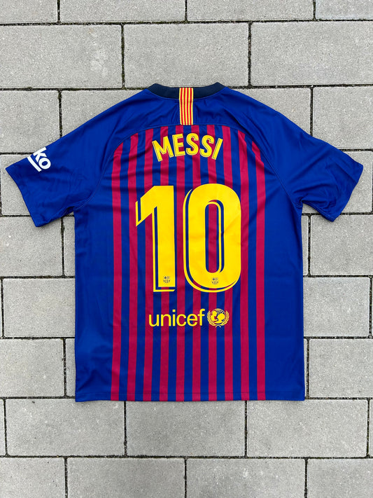 Barcelona 2018/19 Original Home Shirt Messi #10 Size L