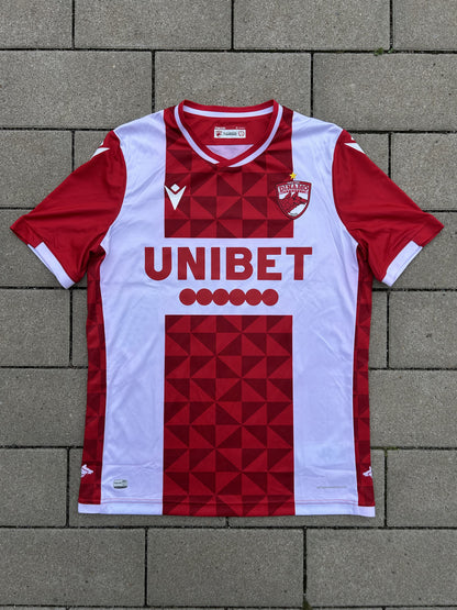 Dinamo Bucuresti 2020/21 Original Home Shirt Size XL - Shorty Football Shirts